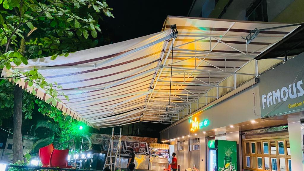 Retractable Folding Awning Canopy